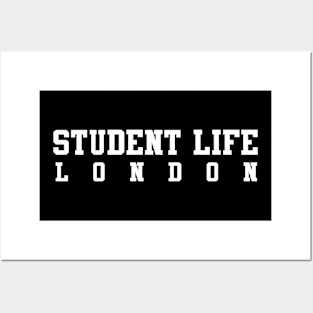 Student Life In London England United Kingdom Posters and Art